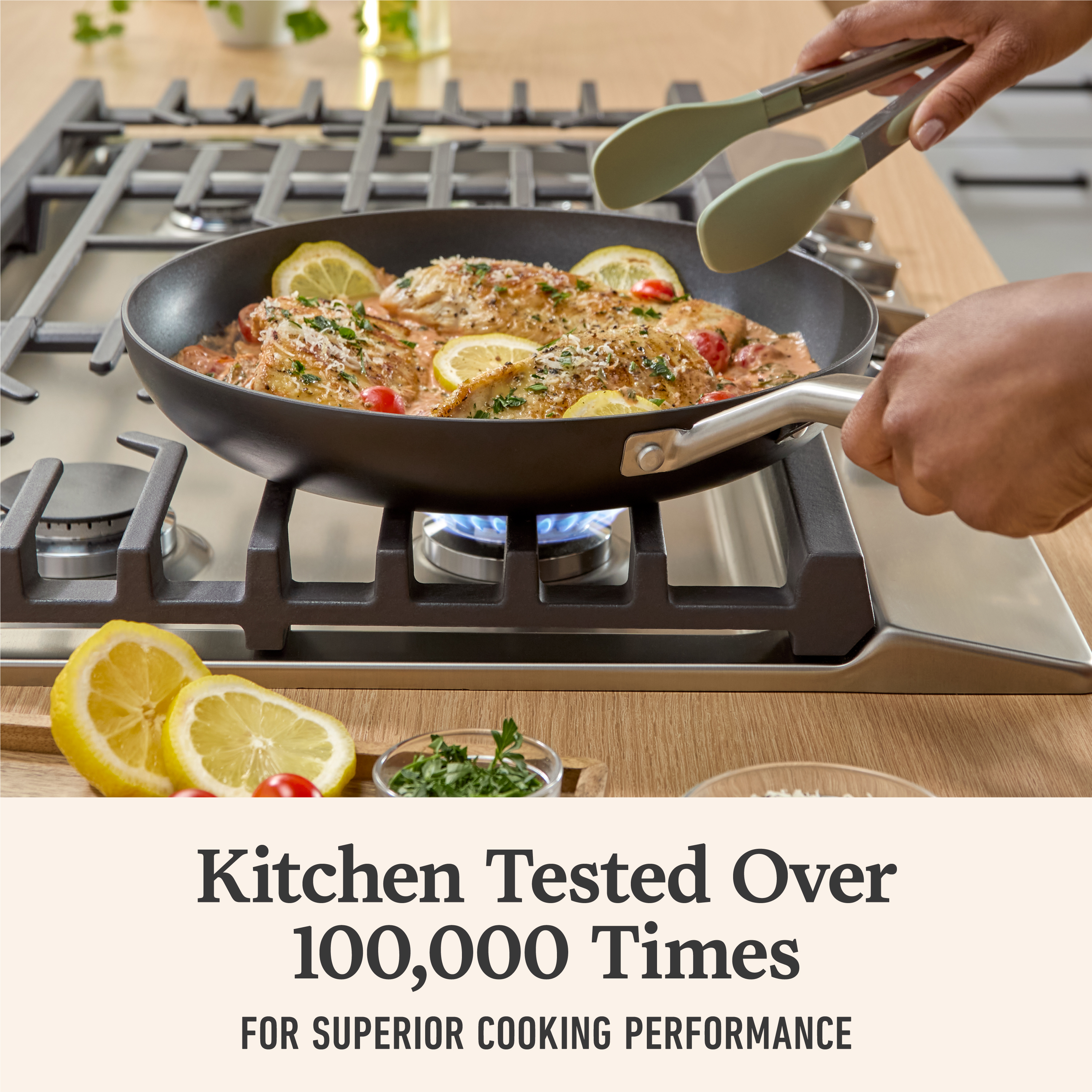 Calphalon Hard-Anodized Nonstick 12-Inch Frying Pan - Thumbnail 2