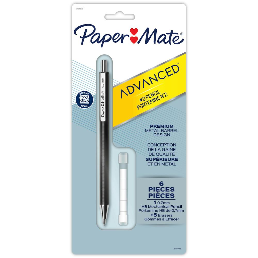 Paper Mate Advanced Mechanical Pencils, 0.7mm, 2 lead Paper Mate CA