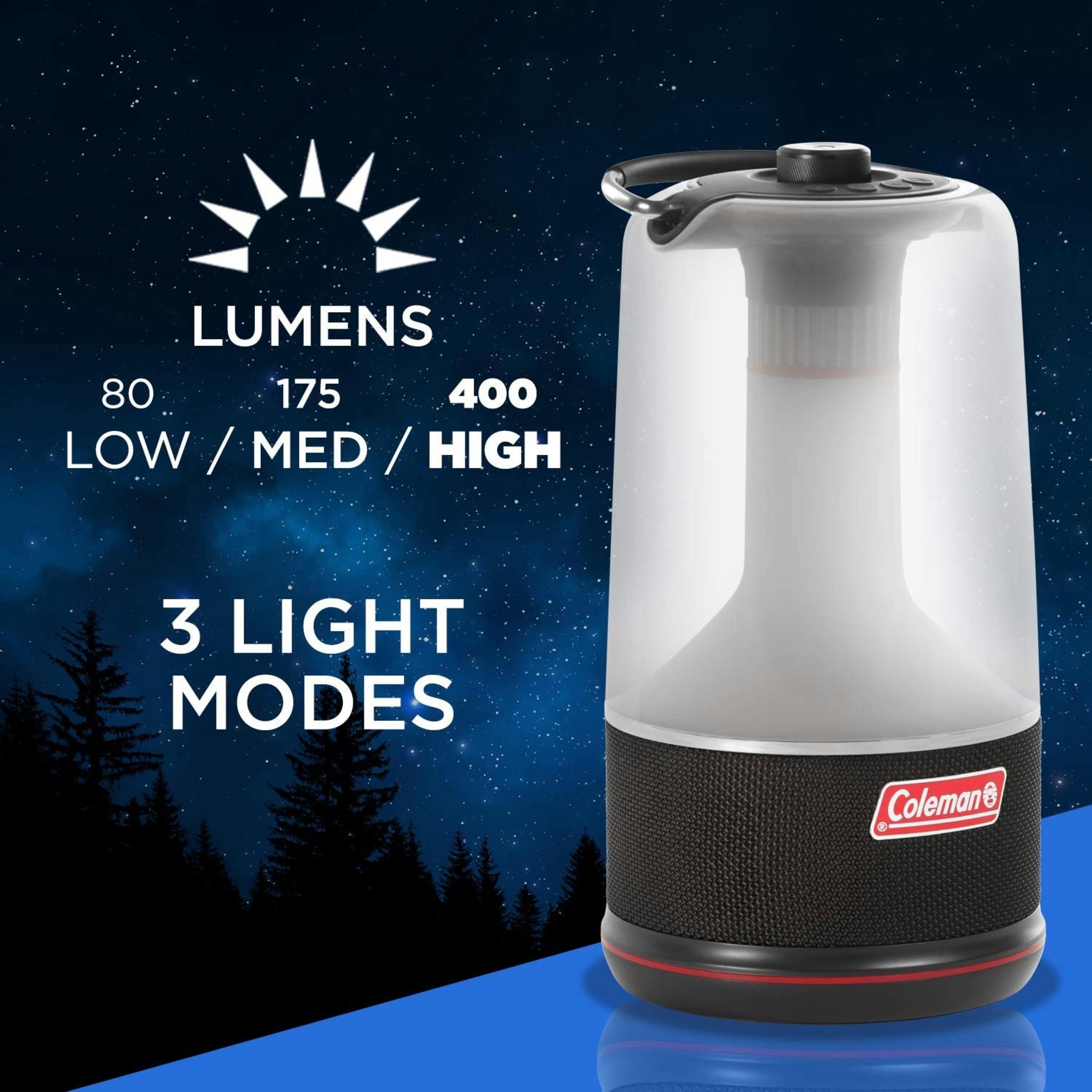 Coleman 360°SUNND &LIGHT Coleman Sound and Light LED Lantern 2000033083 - The Home Depot