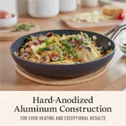 Calphalon® Hard-Anodized Nonstick 8-Piece Cookware Set