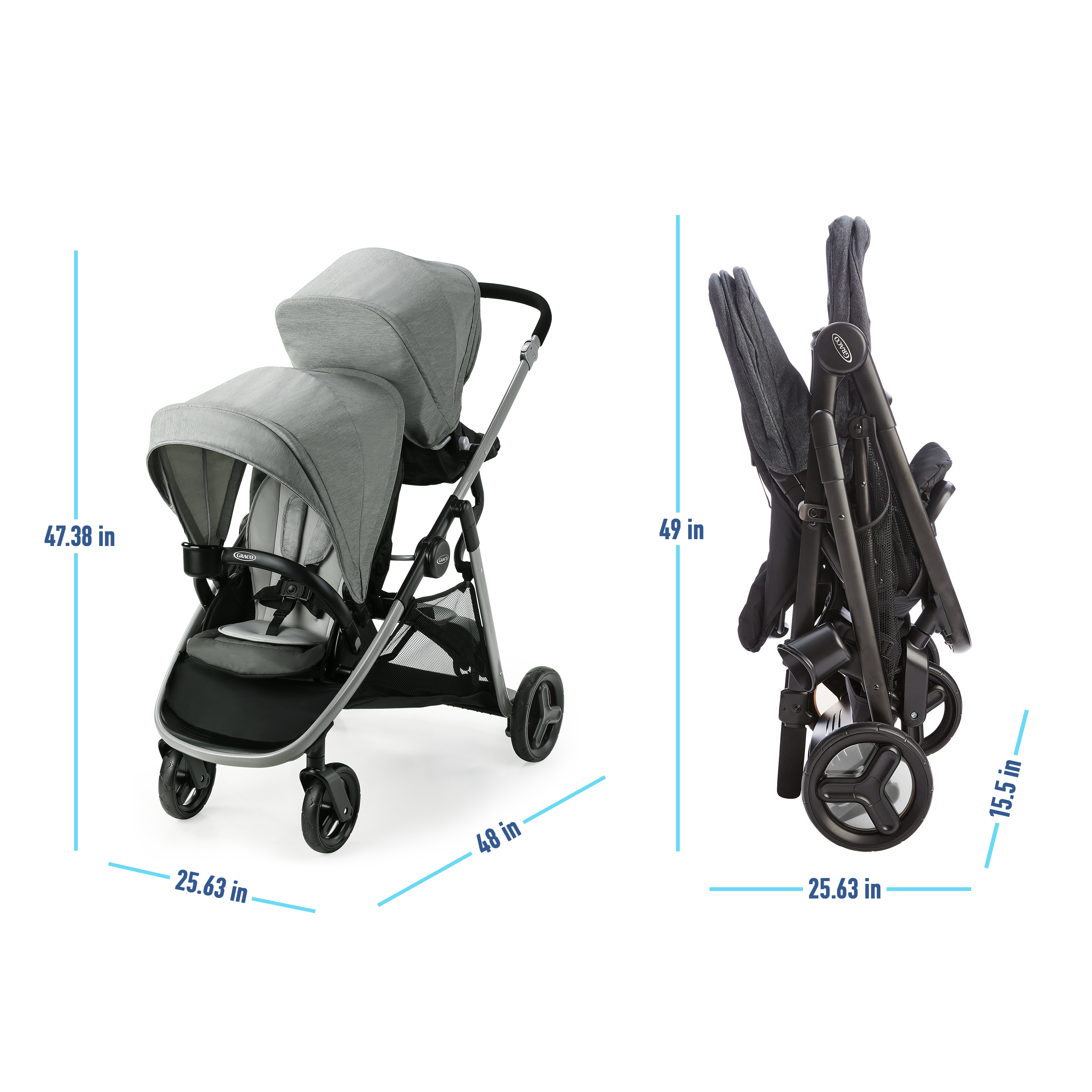 Graco double ready to grow stroller hotsell