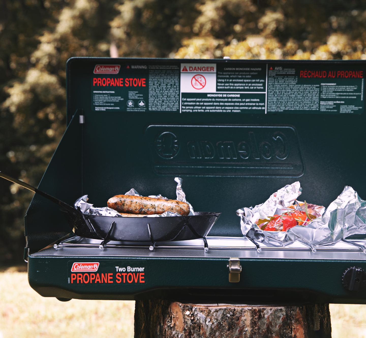 Coleman camp bbq best sale