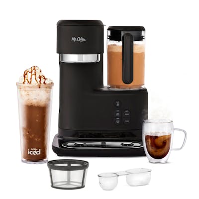 Mr. Coffee® Single-Serve Frappe™, Iced, and Hot Coffee Maker and Blender