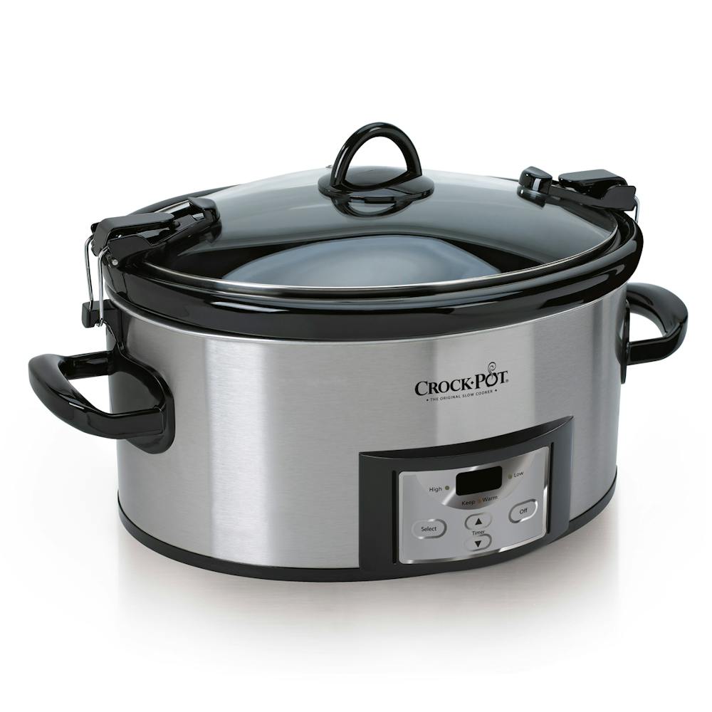 Crock-Pot® Programmable 6.0-Quart Cook &amp; Carry® Slow Cooker 