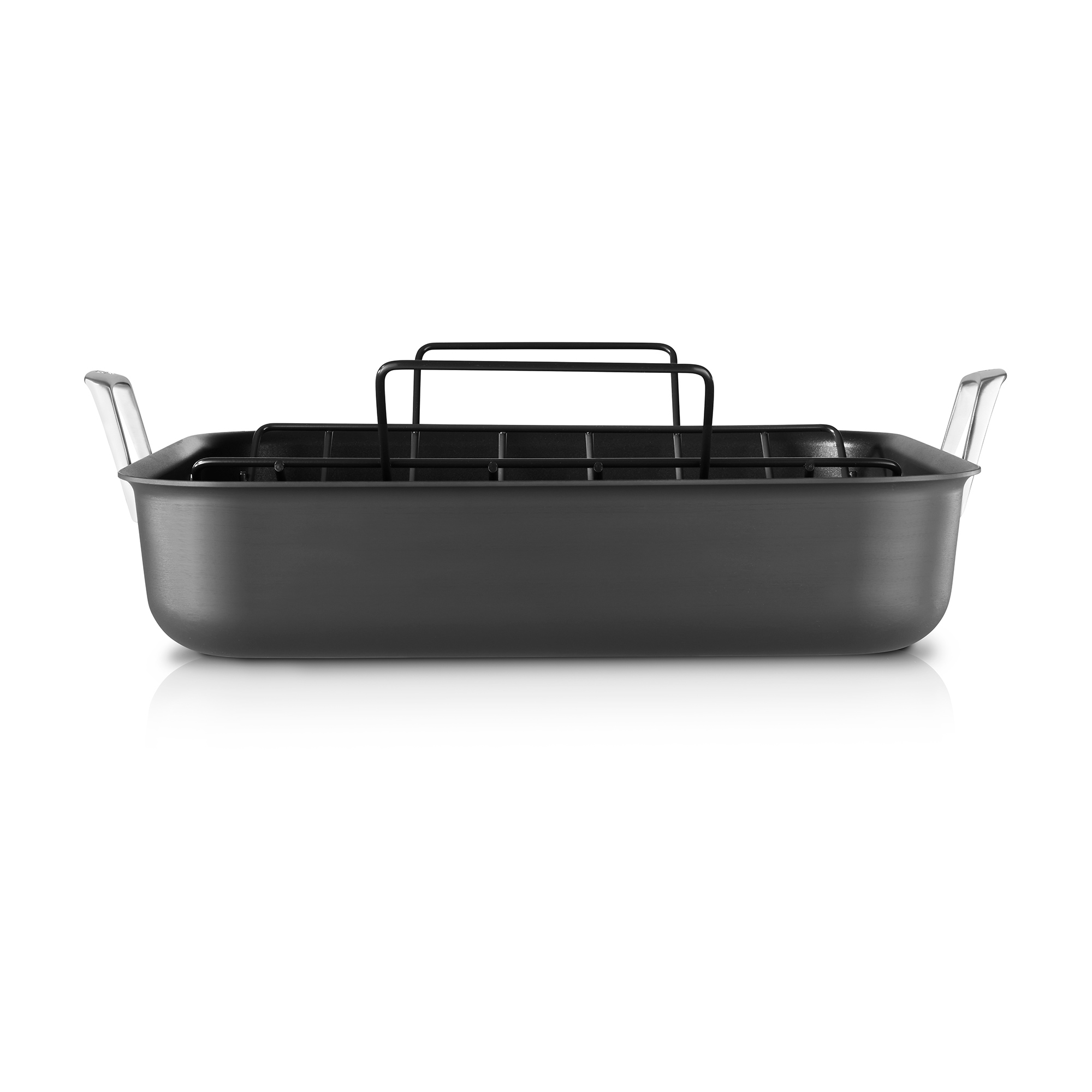 Calphalon contemporary stainless roasting pan with rack hotsell