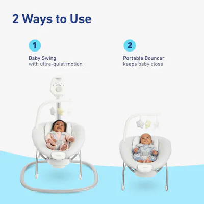 Sway2Me&trade; Swing with Portable Bouncer