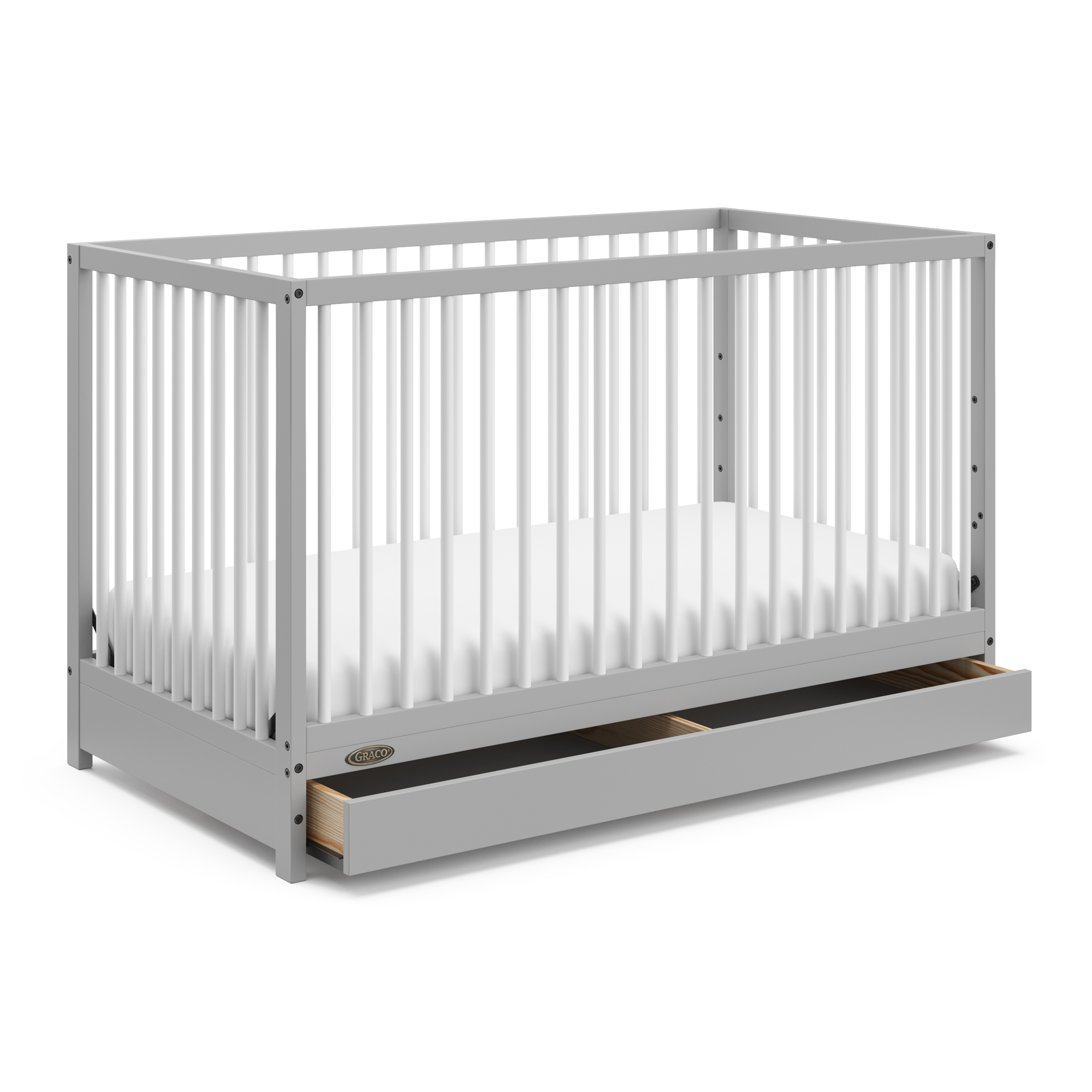 crib with drawer