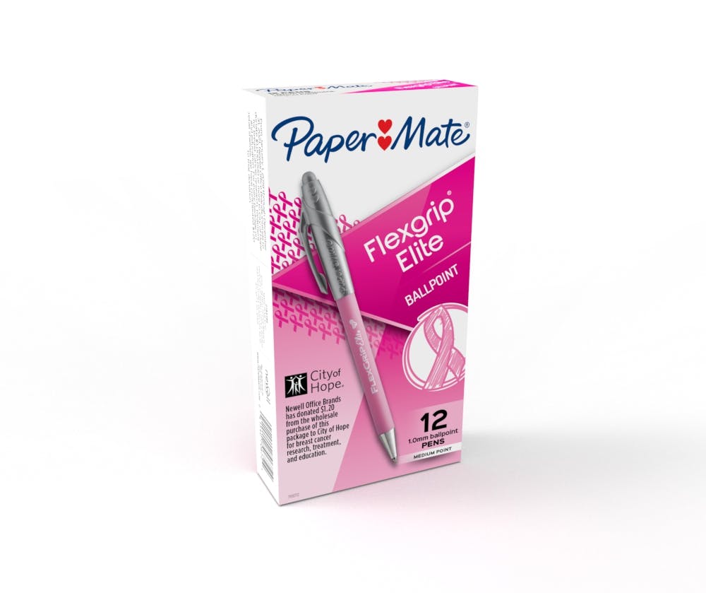Paper Mate FlexGrip Retractable Ballpoint Pens, Medium Point