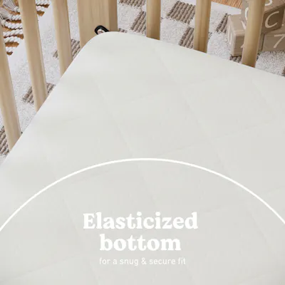 Graco Premium Waterproof Crib and Toddler Mattress Protector (2pk)