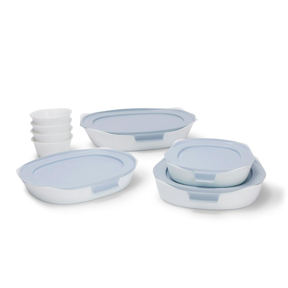 DuraLite™ Glass Bakeware Set, Assorted Sizes | Rubbermaid