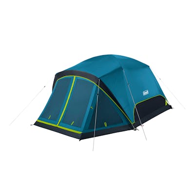 Skydome 4 Person Screen Room Camping Tent with Dark Room Technology Coleman