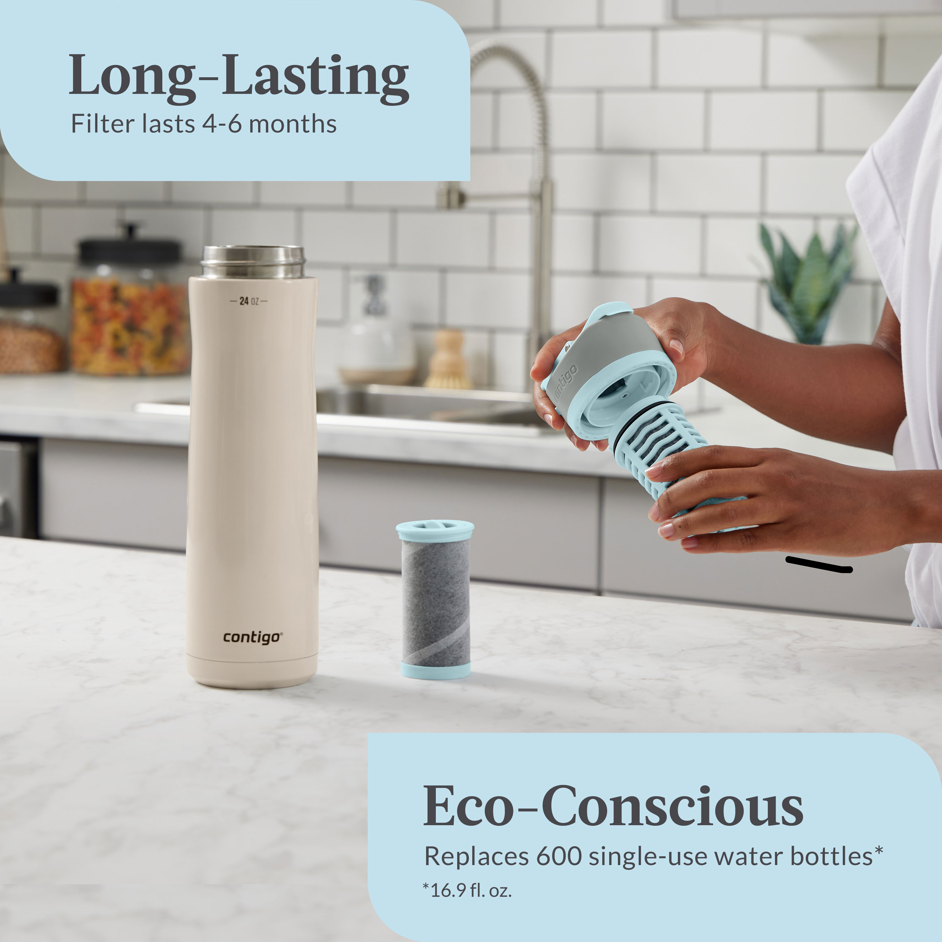Contigo Clybourn Water Bottle - Thumbnail 5