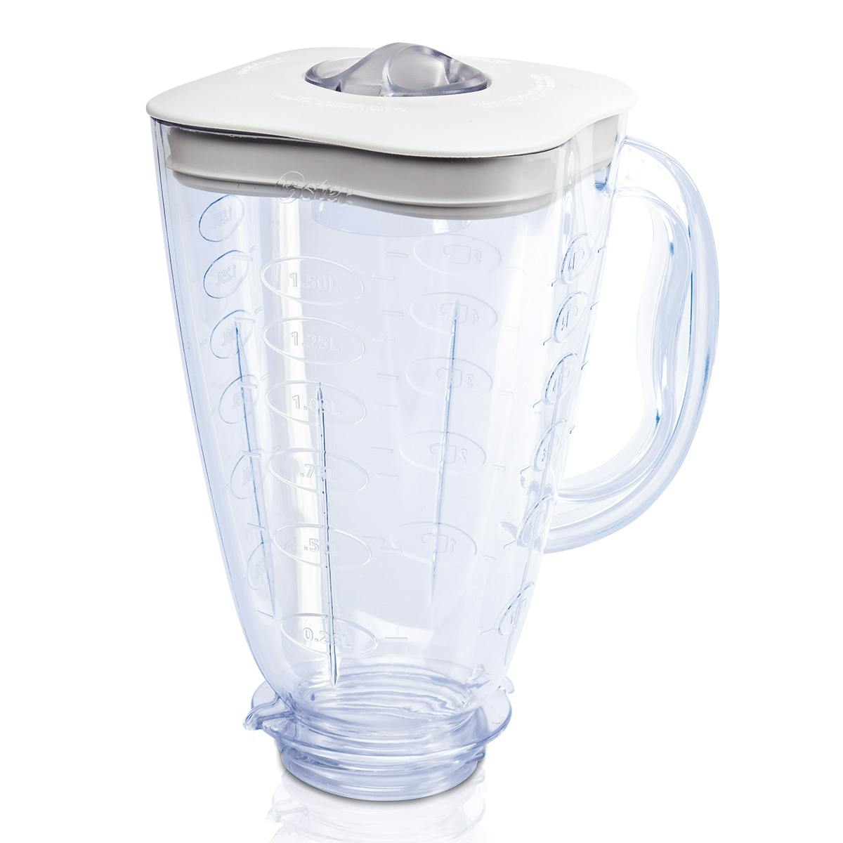 Oster® Blender 6-Cup Plastic Jar White Lid Oster