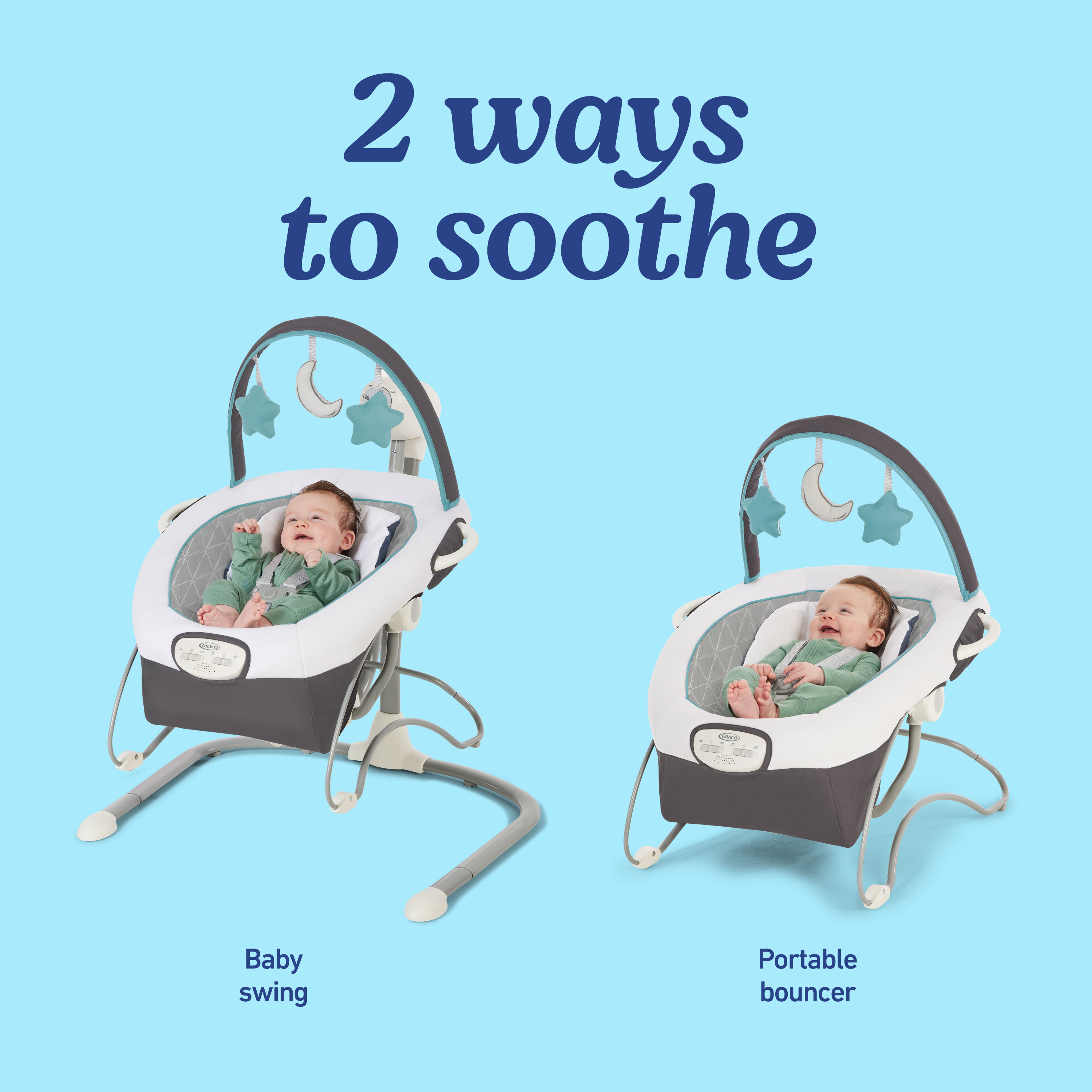 Soothe 'n Sway™ LX Swing with Portable Bouncer | Graco Baby