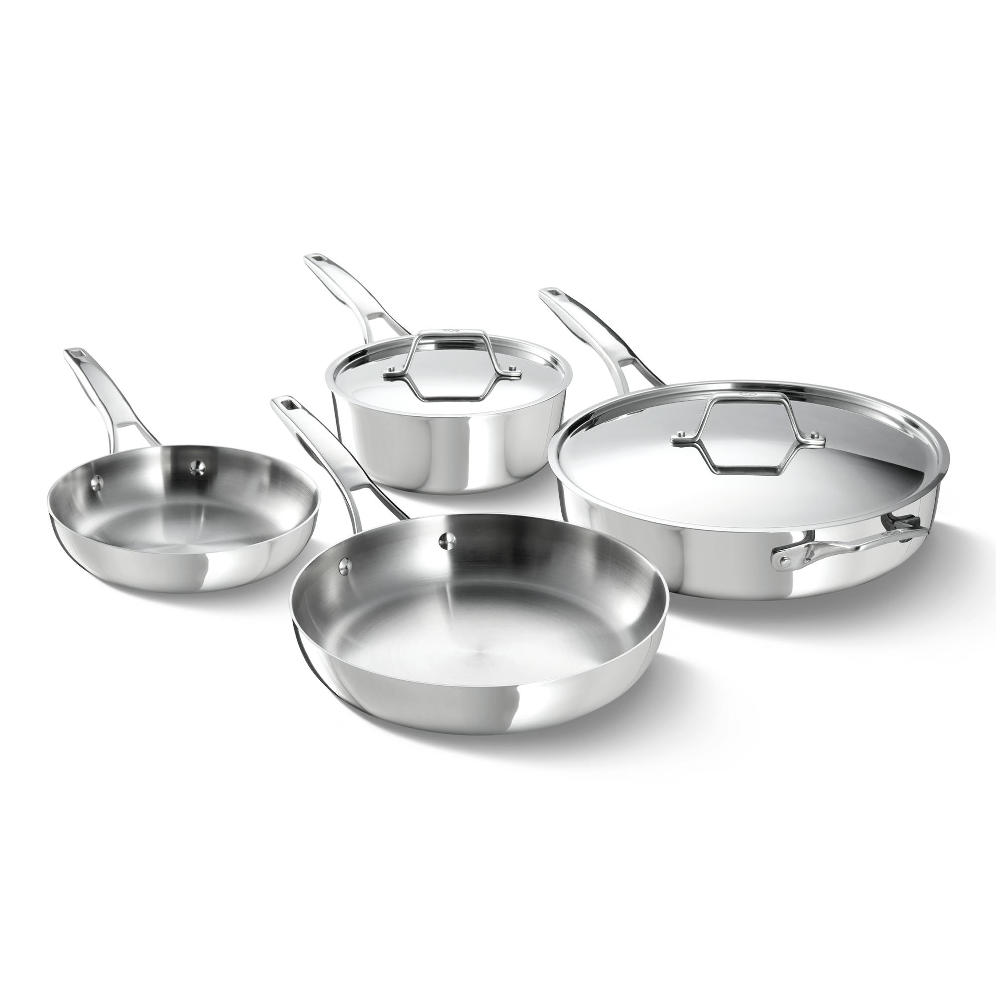 Stainless Steel Cookware Set Calphalon Premier Stainless Can