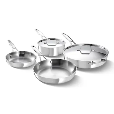 Premier Stainless Steel 6-Piece Cookware Set