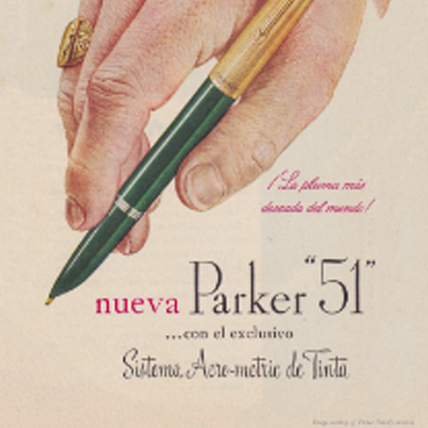 新作人気parker51 ヴィンテージ　万年筆1945年モデル 筆記具