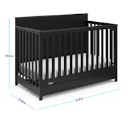 Hadley 4-in-1 Convertible Crib with Drawer