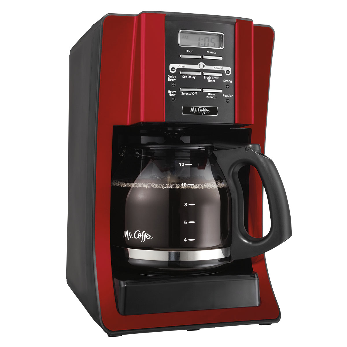 Mr. Coffee®12-Cup Programmable Coffee Maker with Rapid Brew System 