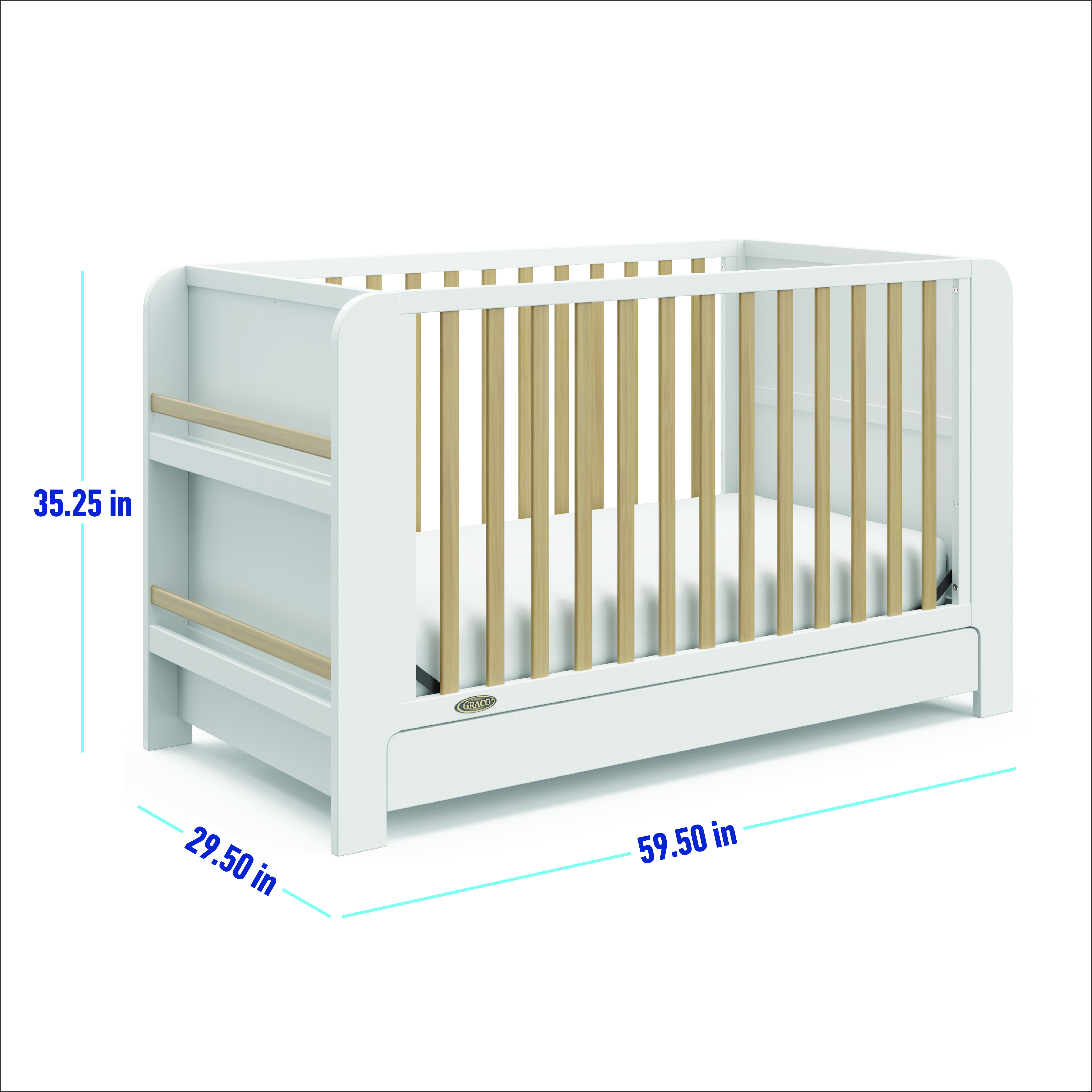Graco ベビーベッド/ Baby Crib (English below) Graco Read-with-Me 4 