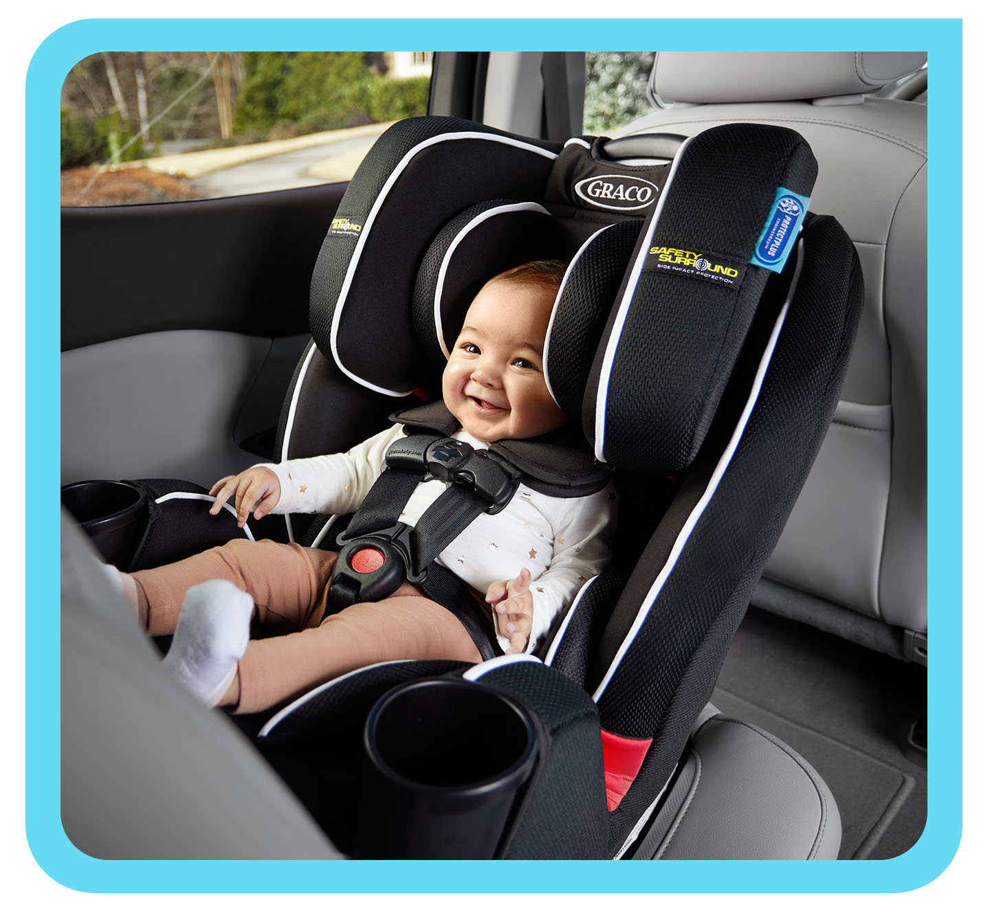 Putting straps back on graco car seat best sale