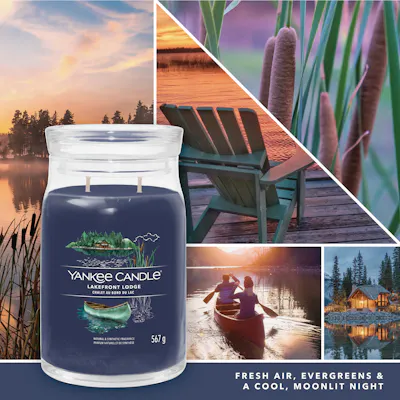 Lakefront Lodge Candle