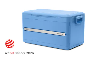 Snap &lsquo;N Go 55QT Collapsible Cooler Box, Daydream 52 L
