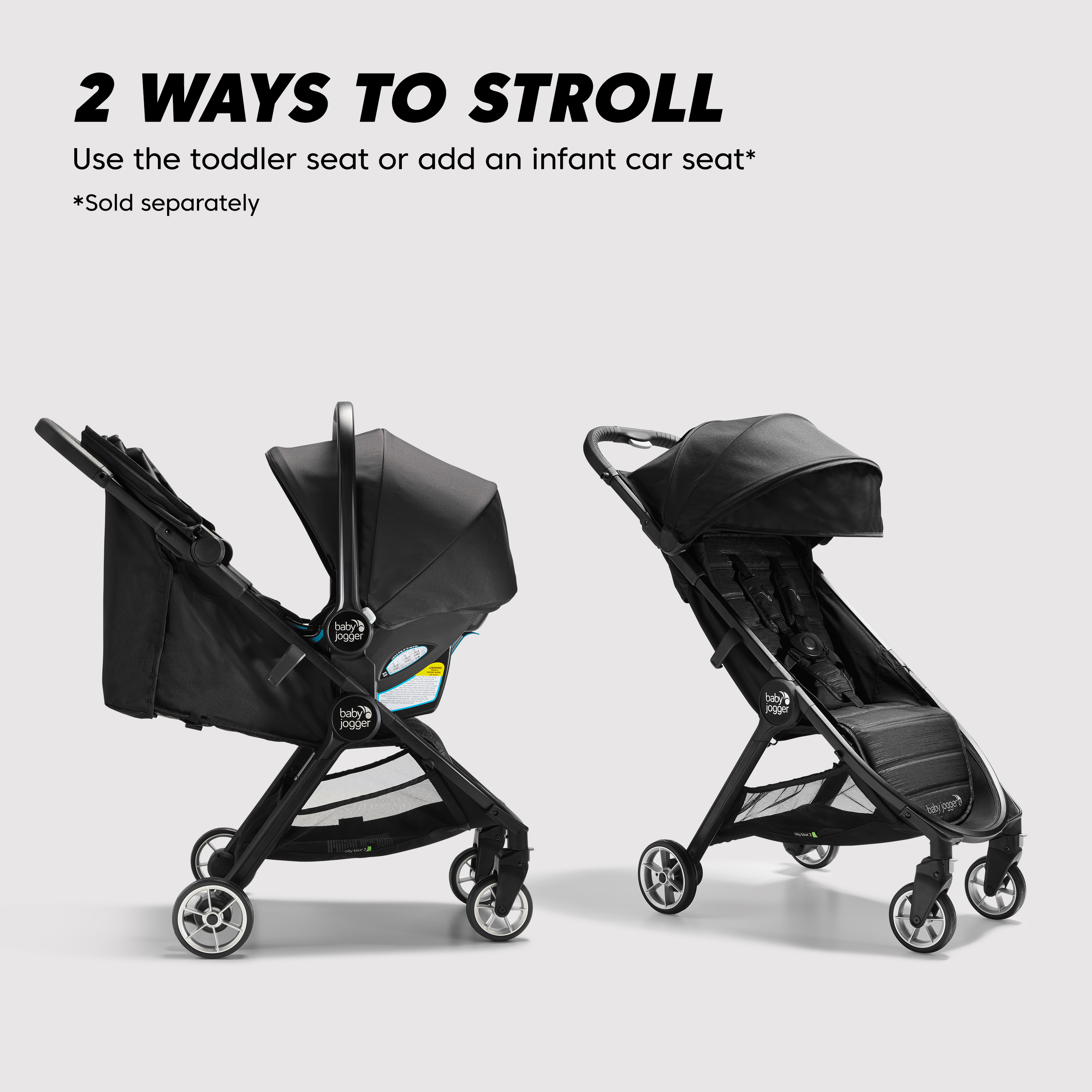 city tour™ 2 stroller | Baby Jogger