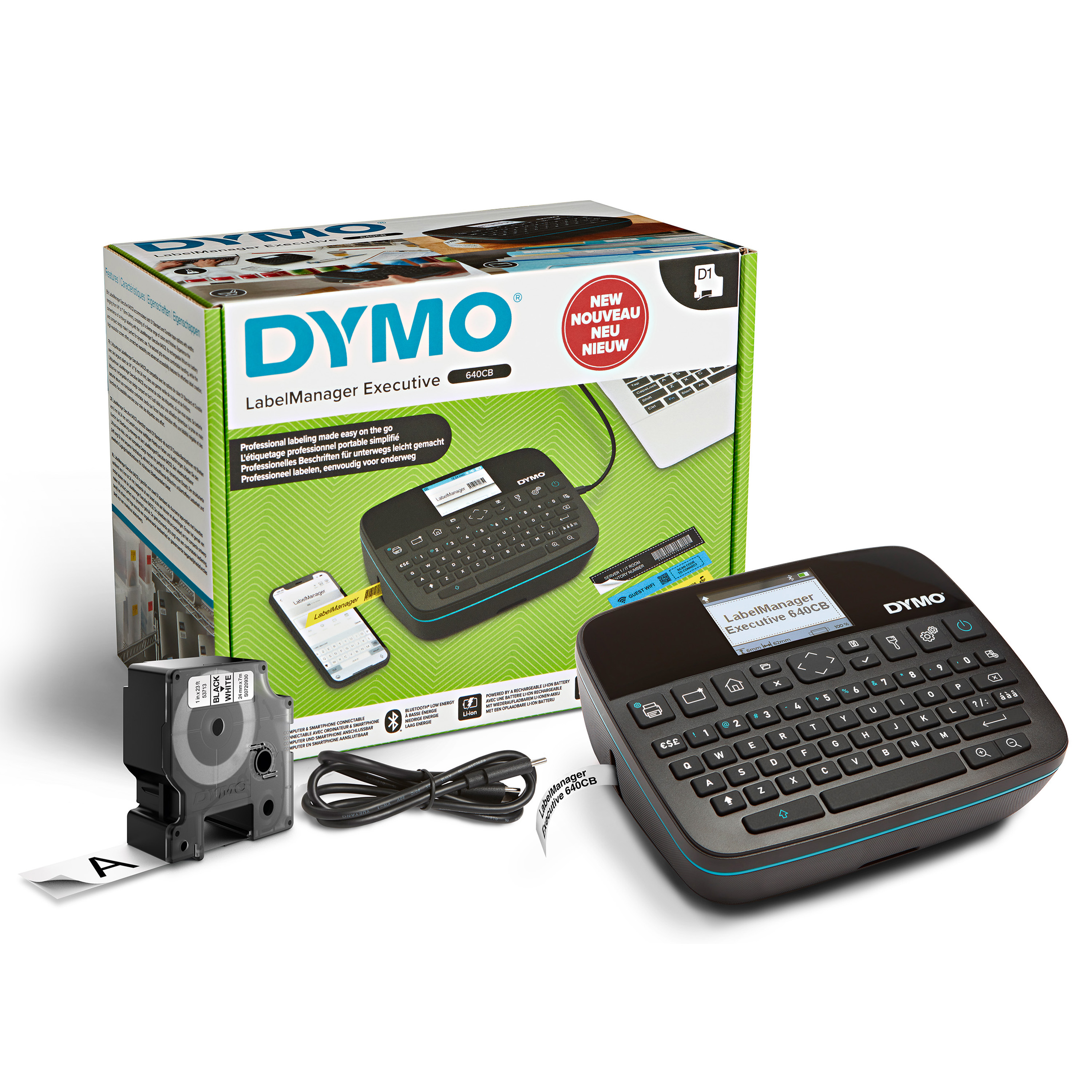 DYMO® LabelManager Executive 640 CB Box QWY Keyboard | Dymo
