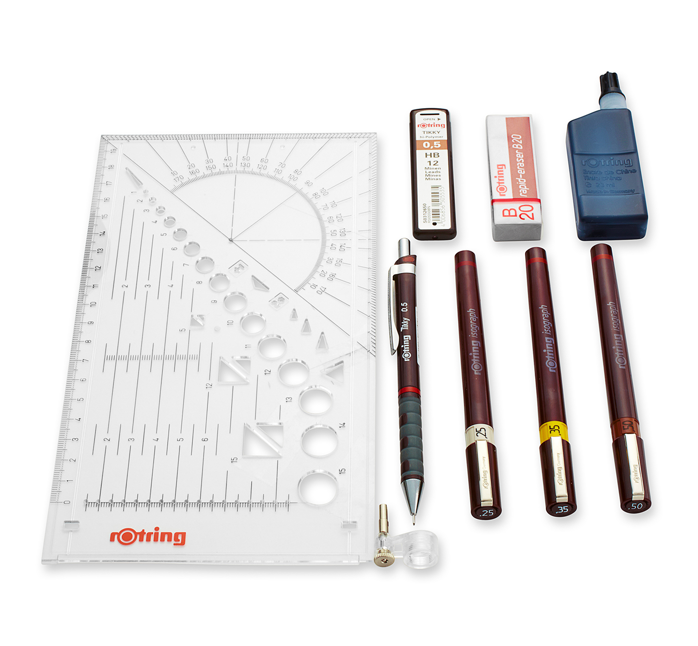 Mechanical pencils, calligraphy pens, and art tools | rOtring