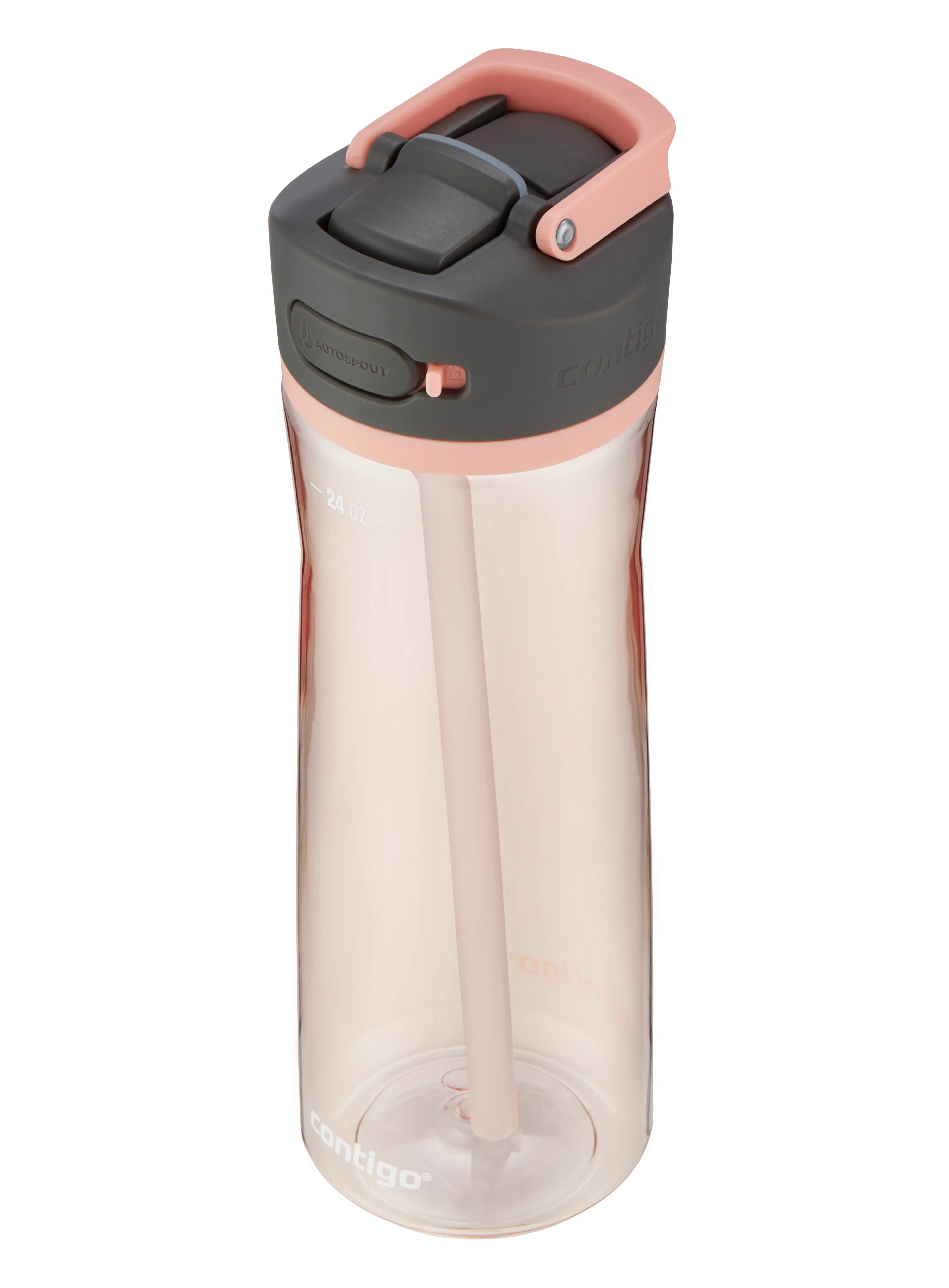 Leak Proof Water Bottle Contigo Jackson 2.0 Tritan Water Bottle  24 Oz,  Leak-Proof AUTOPOP Lid, BPA-Free, Dishwasher Safe, Licorice Black Stainless  Steel Water Bottle