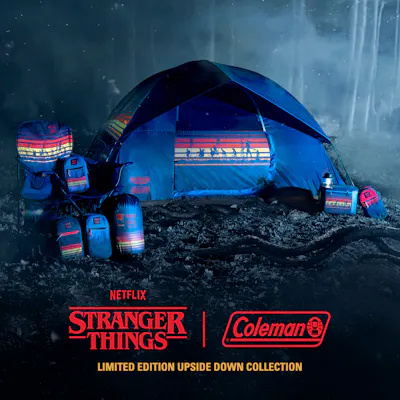 Stranger Things 6-Can Convertible Soft-Sided Cross-Body Sling Cooler