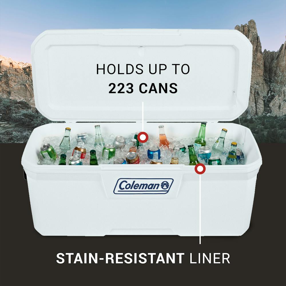 コールマン　coleman Coleman® Classic Series 150 Qt. Hard Ice Chest Cooler, Rock Gray