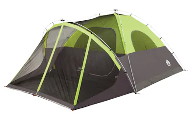 Dome tent with screen room