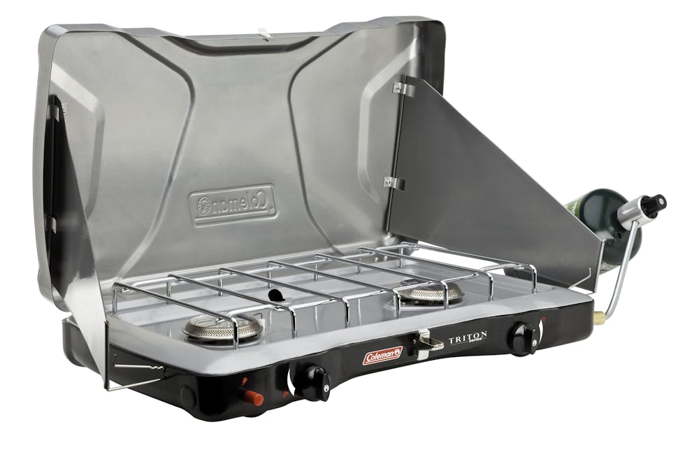 Coleman Burner Camp Stove Coleman Triton+ 2-Burner Portable