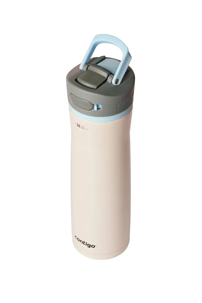 Contigo Wells Chill Stainless Steel Filter Water Bottle with AUTOSPOUT  Straw Lid, 24 Oz. | Coleman
