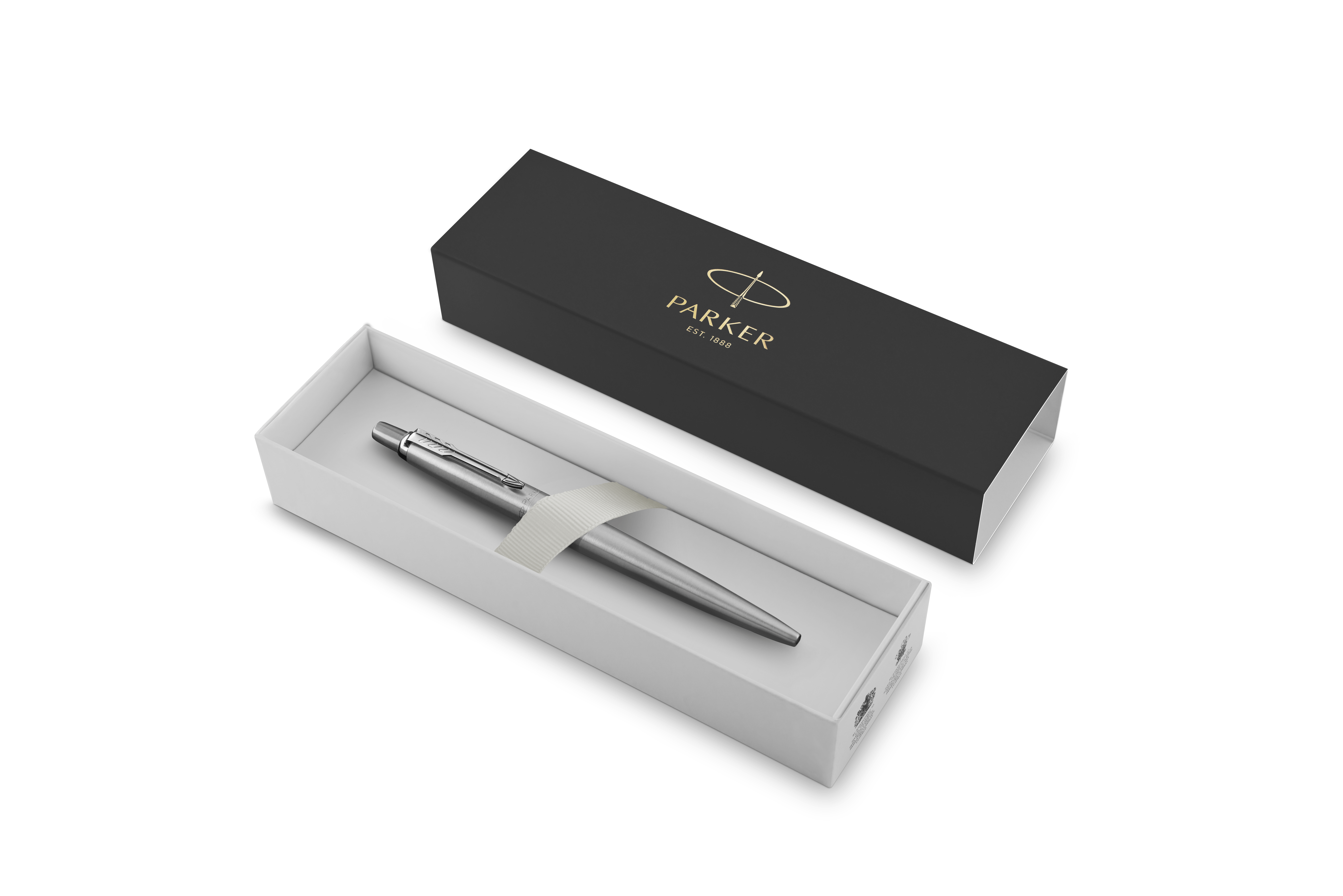 24ct Gold Plated Metal Parker Frontier Ball Point Writing Pen Gift Tin store Ink 24k