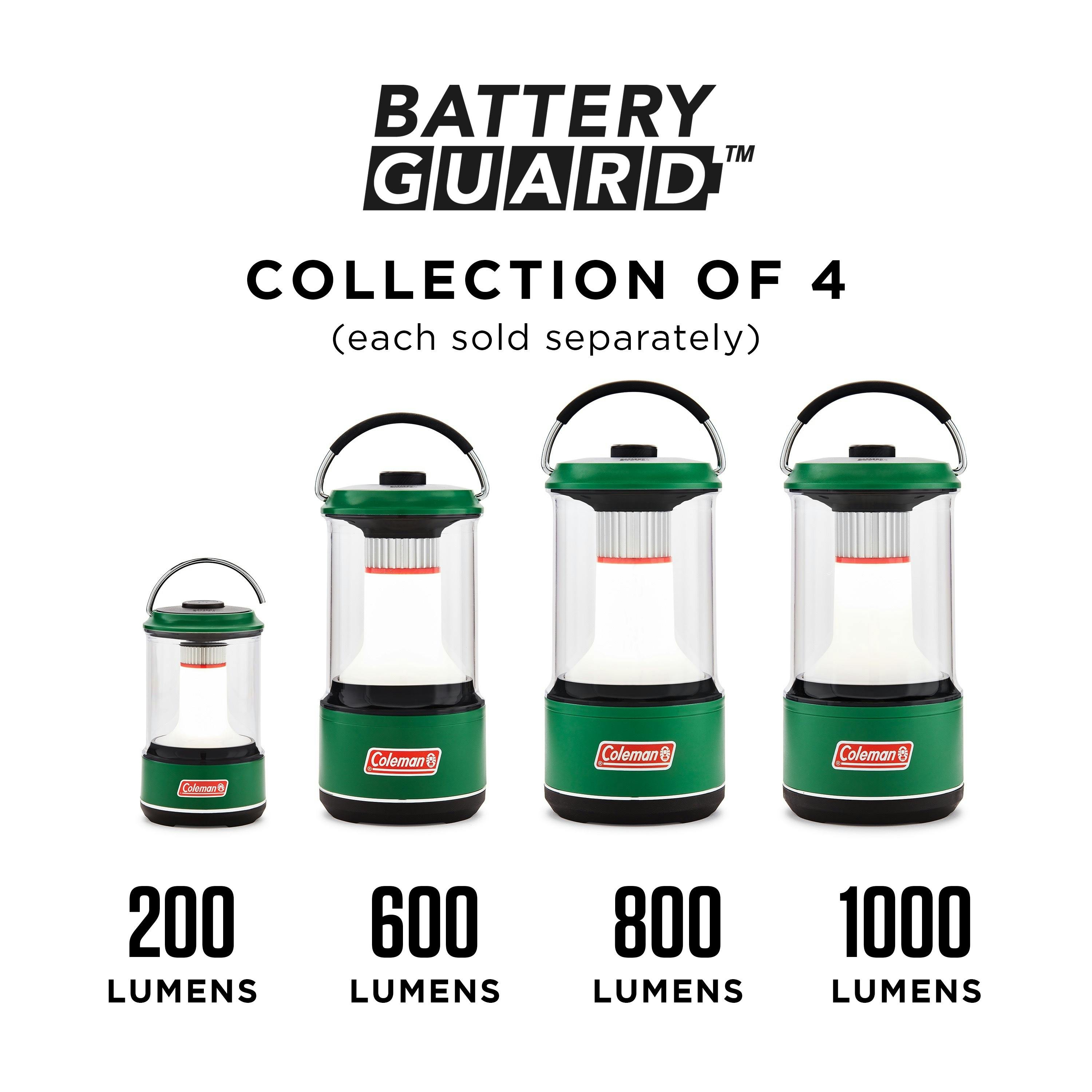 Coleman グリーンランタン 1000 Lumens LED Lantern with BatteryGuard™, Green | Coleman