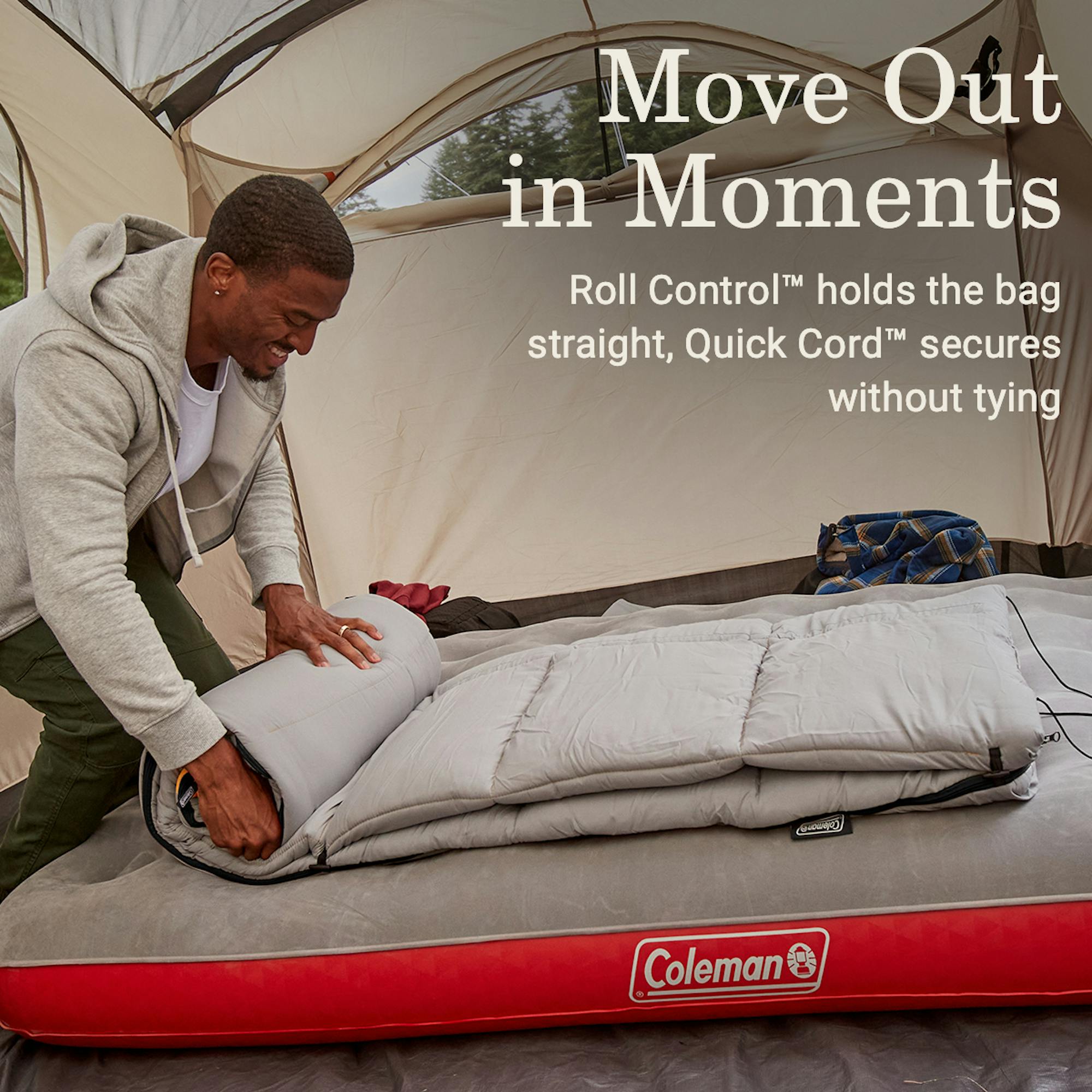 Arch Bay™ 15°F Big & Tall Sleeping Bag | Coleman