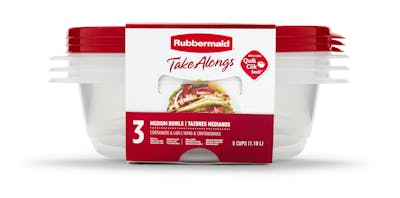 Récipients d'entreposage pour les aliments TakeAlongs® en forme de bol