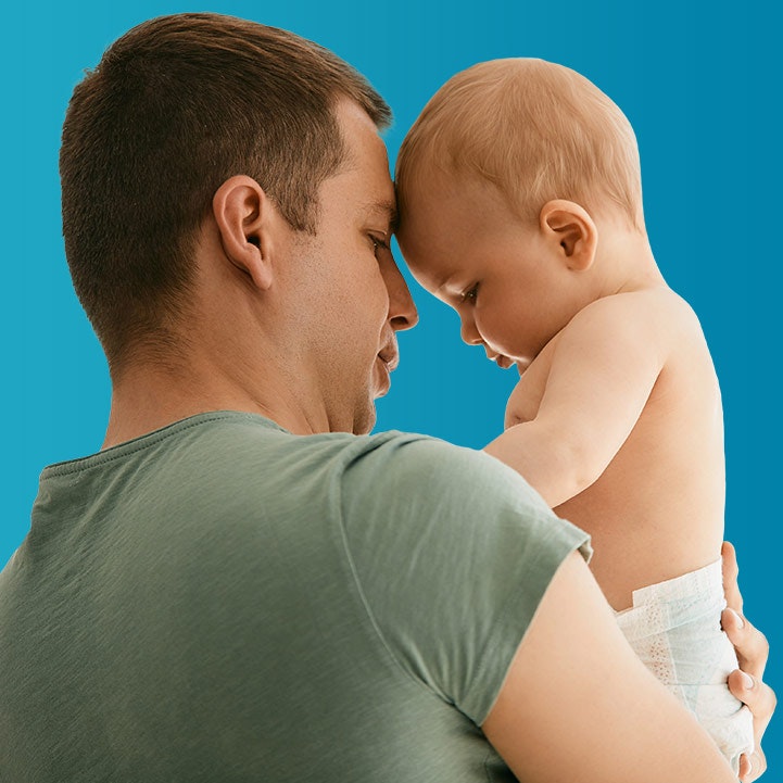 Person holding baby