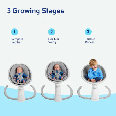 Graco  Soothe 'n Sway&reg; Bluetooth 3-in-1 Swing