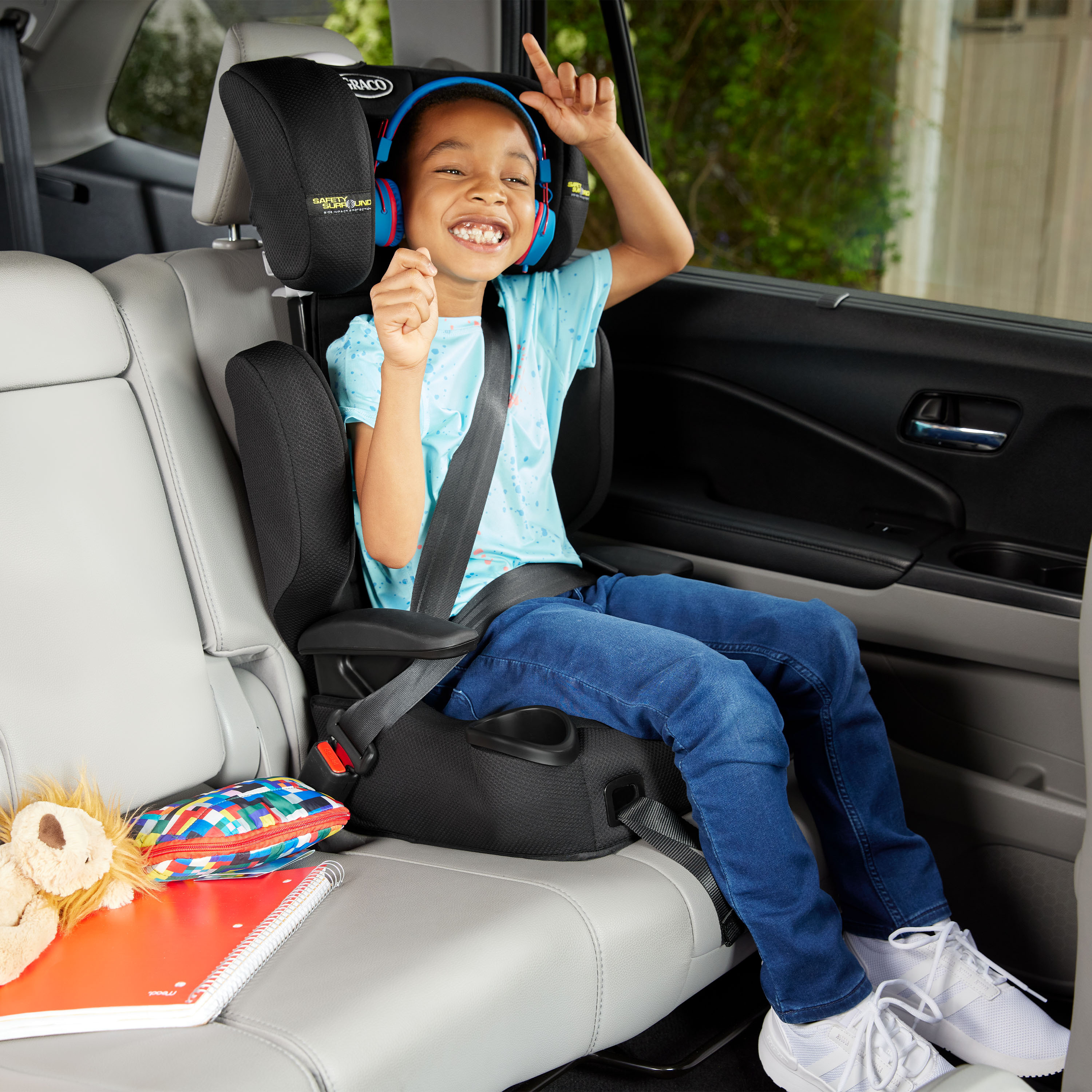TurboBooster® 2.0 LX Highback Booster Seat ft. Safety Surround