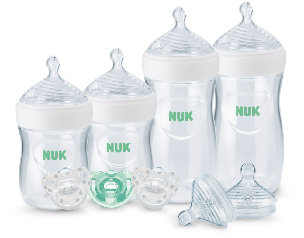 NUK® Simply Natural® Bottle with SafeTemp™, 9-Piece Gift Set NUK