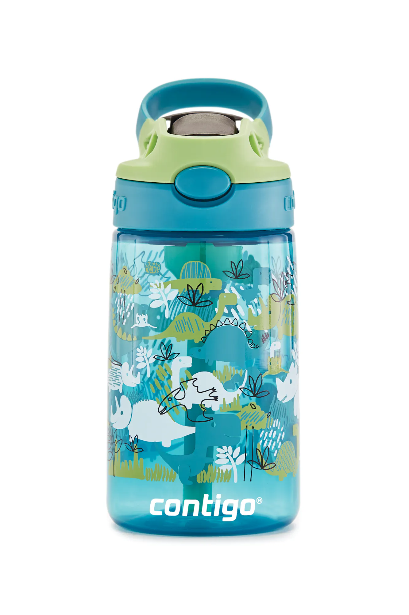 Contigo Kids Straw Water Bottle with AUTOSPOUT Lid, 14oz | Graco Baby