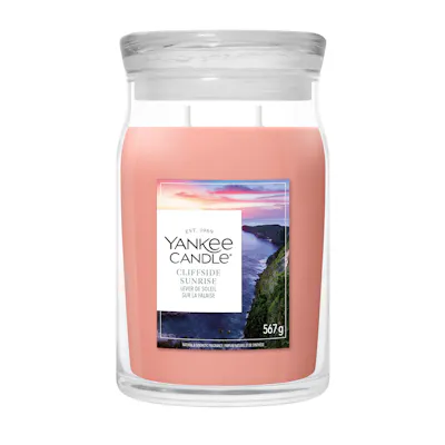 Cliffside Sunrise Candle