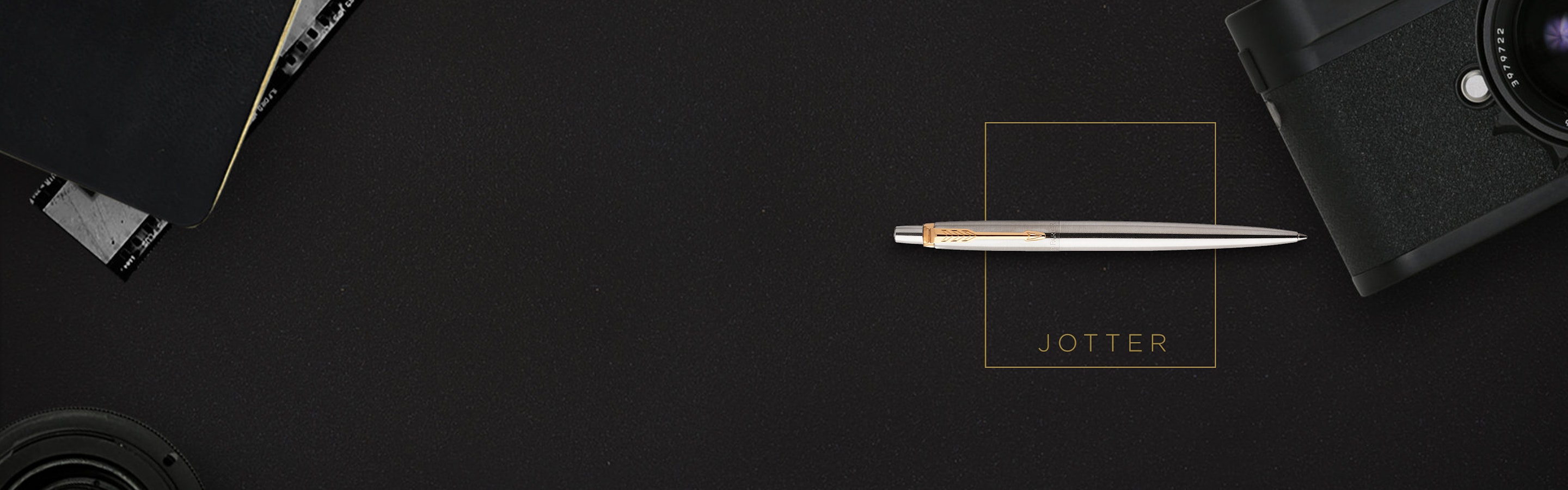 silver ball point pen