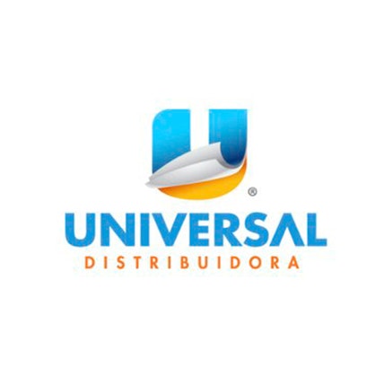 A logo for Universal Distribuidora.