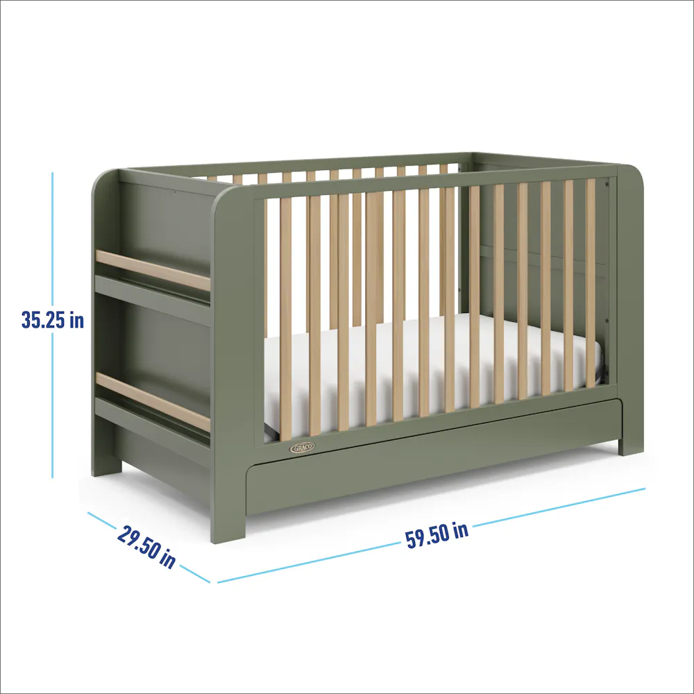 Read-With-Me Crib with Drawer | Graco Baby