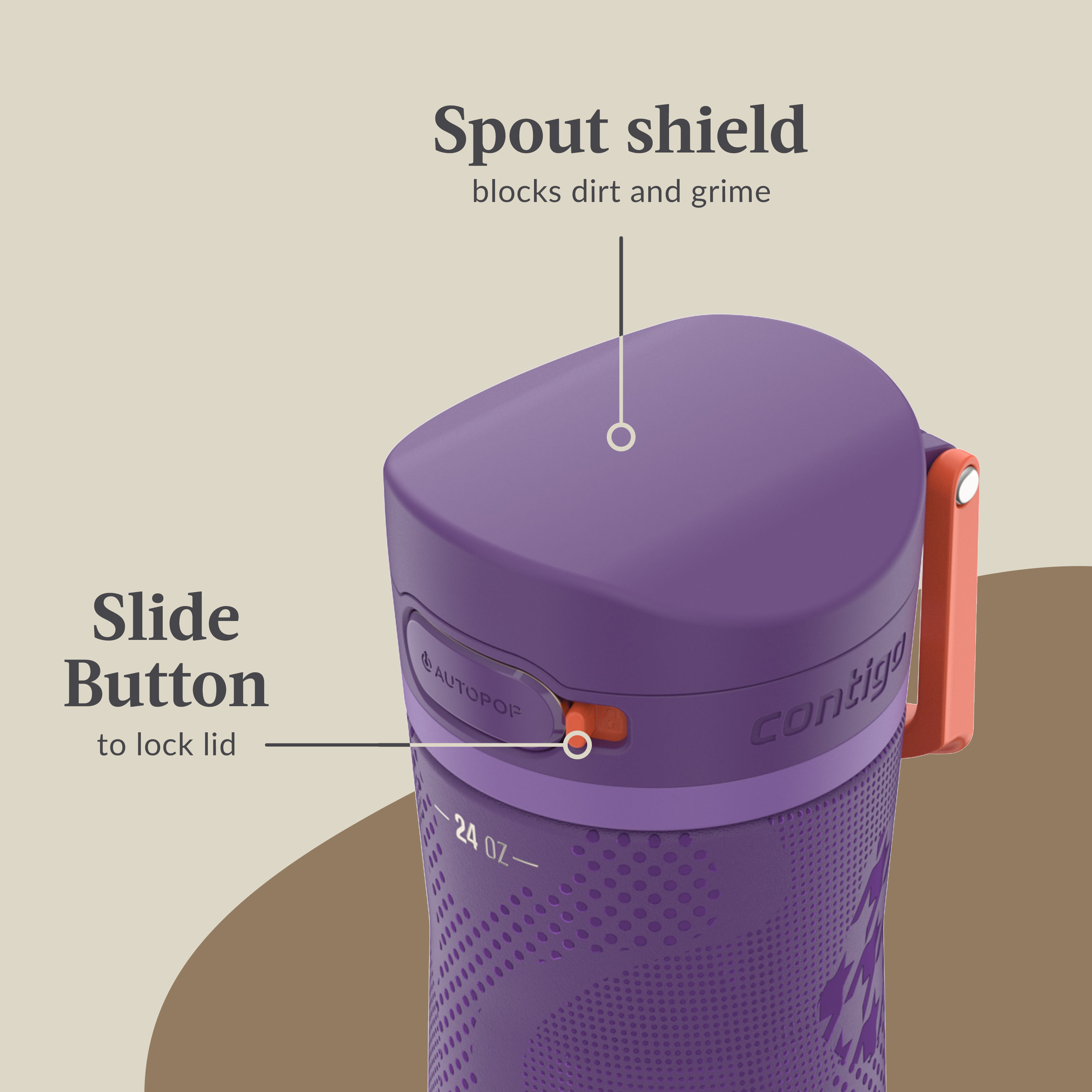 Contigo® x Ally Love Jackson Chill 2.0 Stainless Steel Water